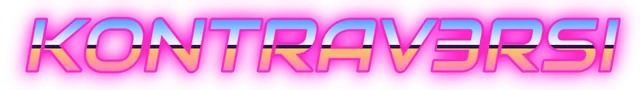 Chrome KONTRAV3RSI wordmark.